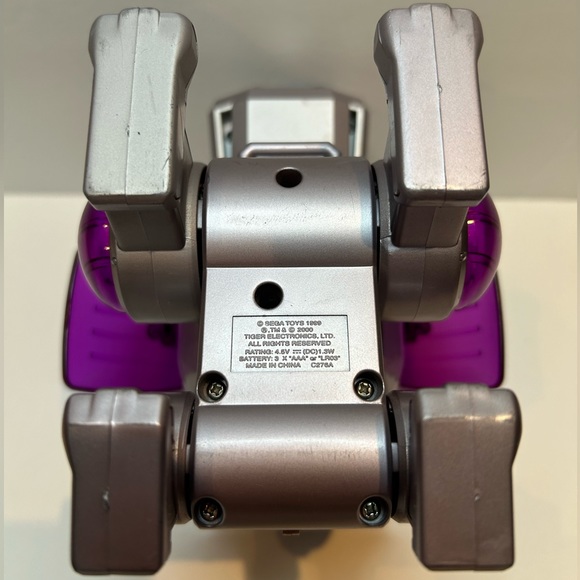 Y2K SEGA Toys 1999 Vitage Tiger Electeonics 2000 Rare Toy Robot Dog - Picture 8 of 8